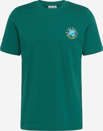 Tricou 'Wander Hour' de la ADIDAS ORIGINALS pe verde: față