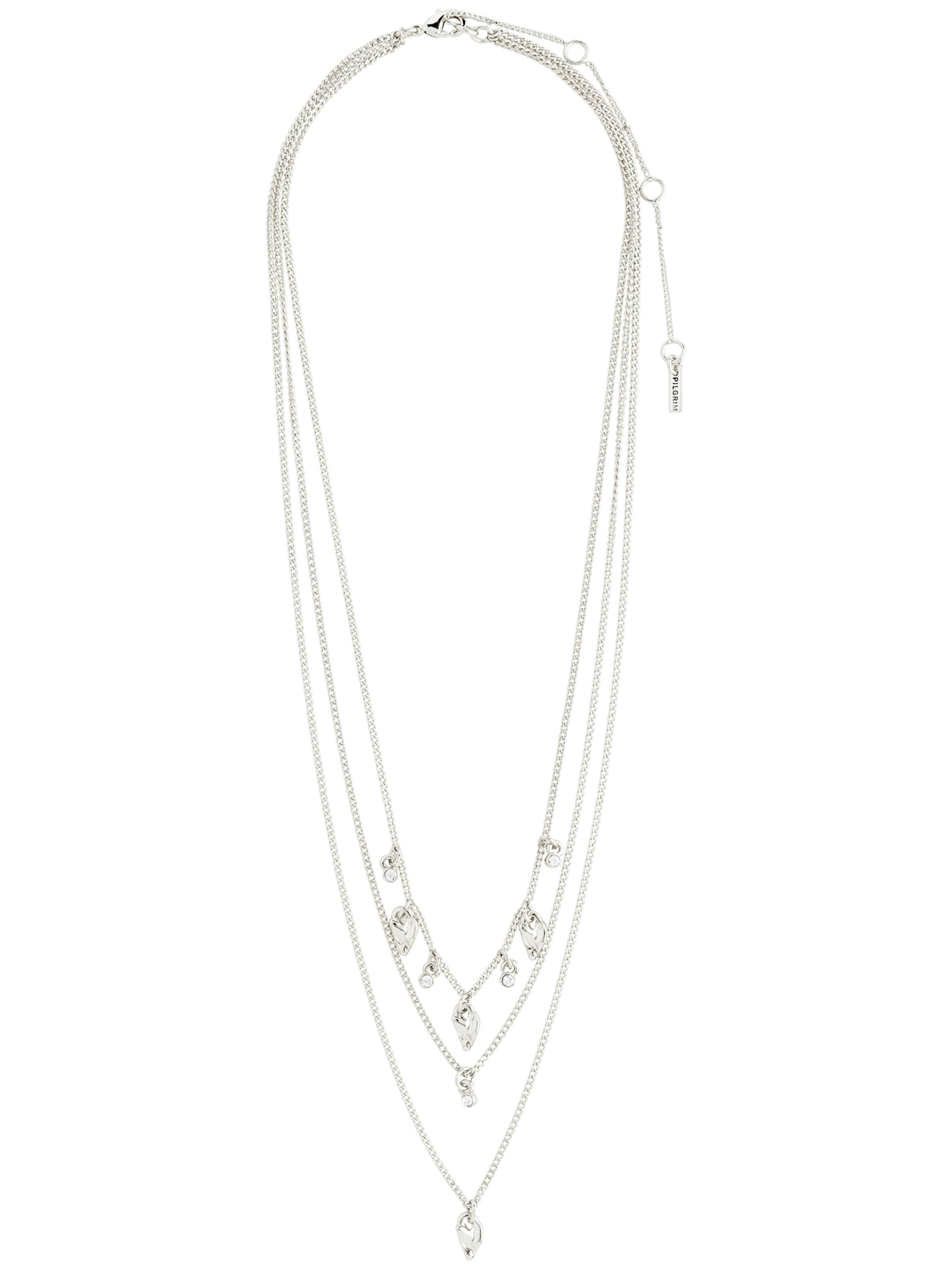 Pilgrim Цепочка 'Jules' в Серебристый: спереди