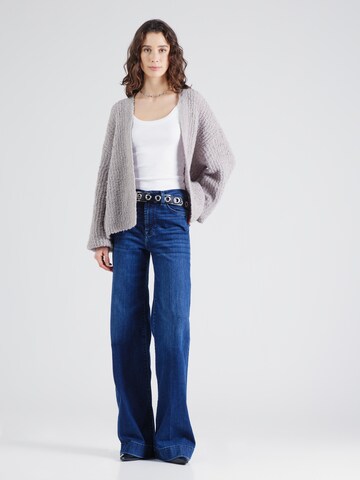 VERO MODA Вязаная кофта 'VMJULIETTE' в Серый