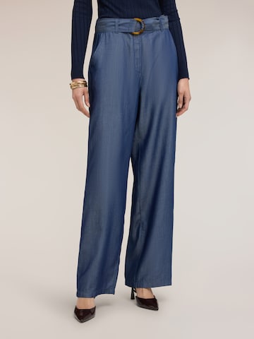Wide Leg Jean MOTIVI en bleu