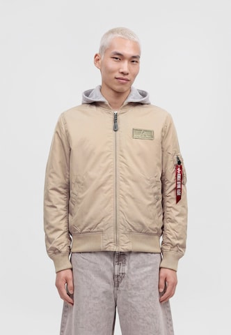 ALPHA INDUSTRIES Jacke 'MA-1 TT' in Beige: Vorderseite