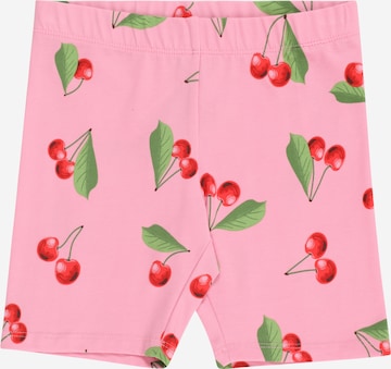 Pieces Kids Skinny Shorts 'LIMA' in Pink: predná strana