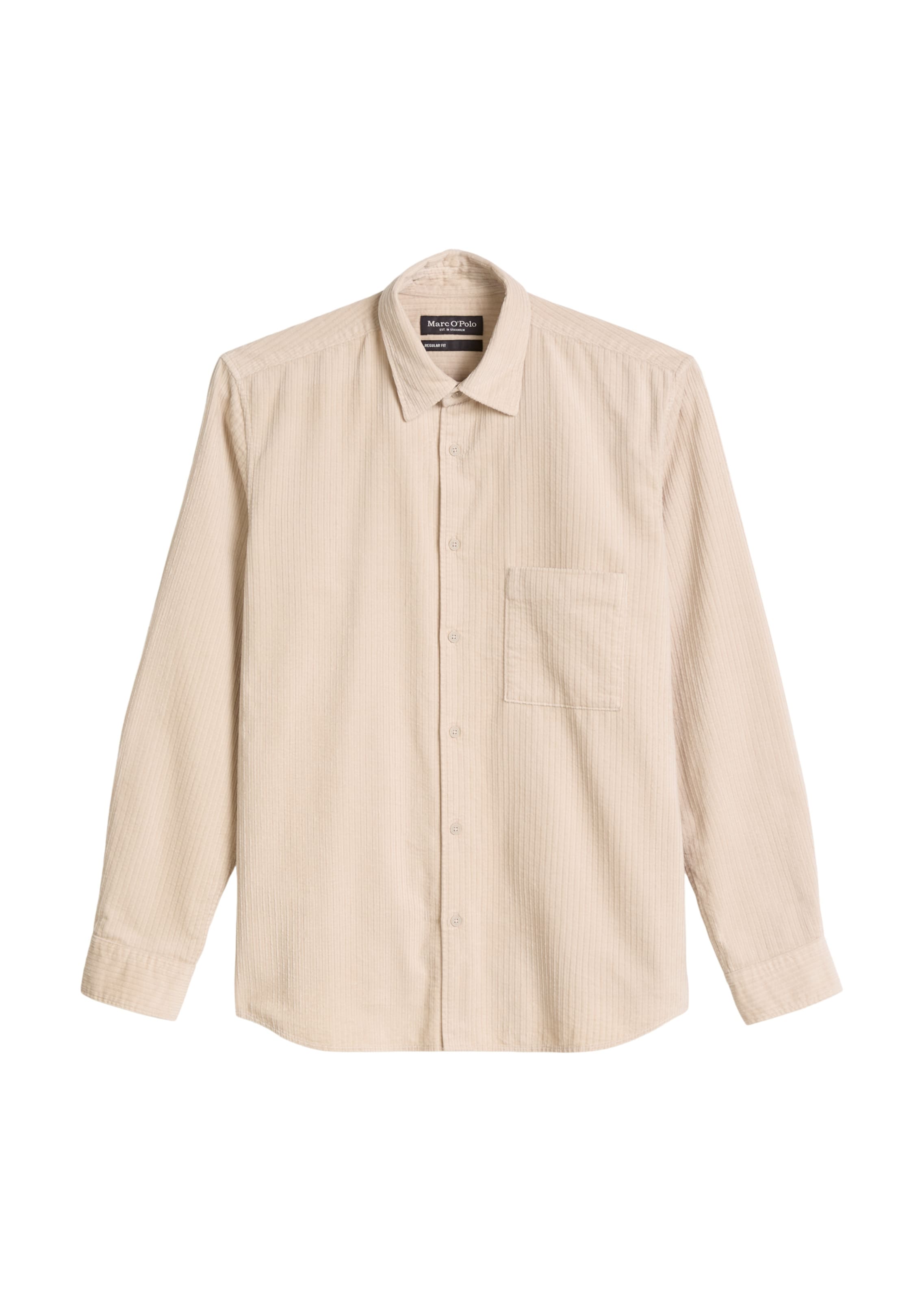 Marc O'Polo Hemd in Beige: Vorderseite