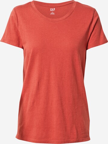 GAP Shirt in Rood: voorkant