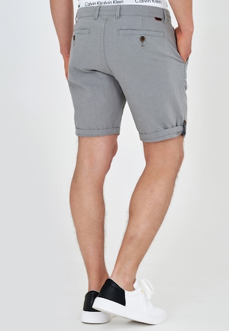 INDICODE JEANS Regular Chino Pants ' Beauvals ' in Grey