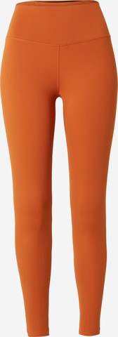 NIKE Športové nohavice 'ONE' - oranžová: predná strana