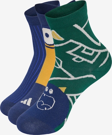 ADIDAS SPORTSWEAR Sports socks 'Tiro_Nster' in Blue: front