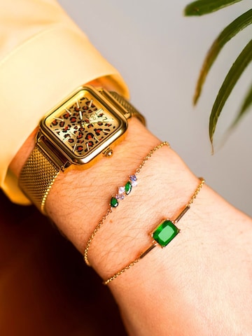 Orologio analogico di GO GirlOnly in oro: frontale