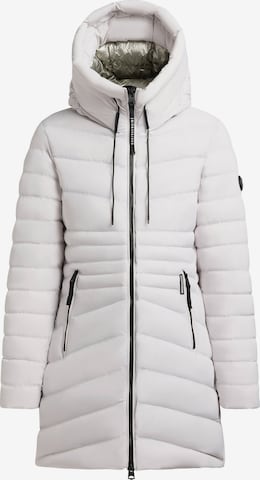 khujo Talvemantel ' SAMAR ', värv valge: eest vaates