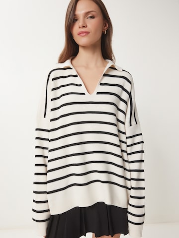 Happiness İstanbul Pulóver - fehér