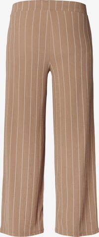 Supermom Wide Leg Hose 'Stripe' in Braun