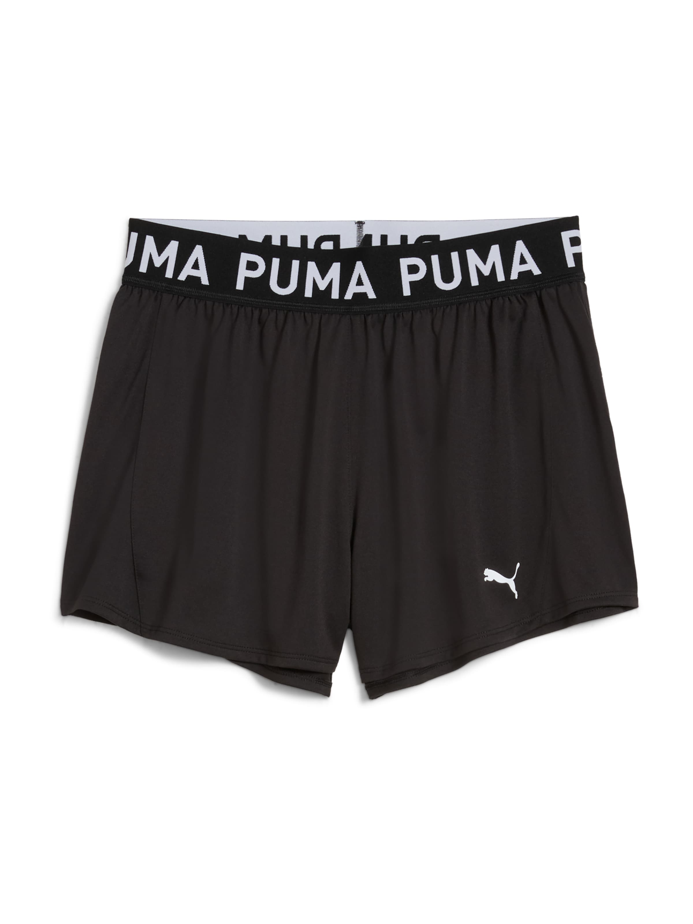 PUMA - regular Pantalón deportivo 'Strong 3' en negro: frente
