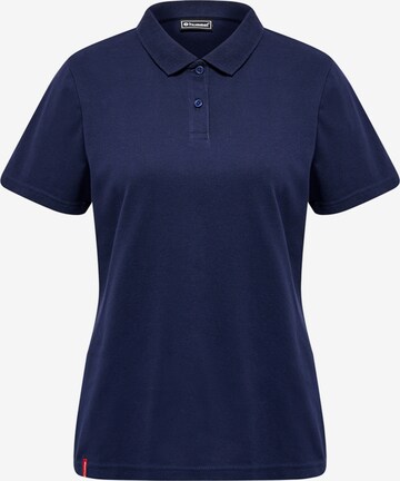 T-shirt fonctionnel Hummel en bleu : devant