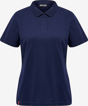 T-shirt fonctionnel Hummel en bleu : devant