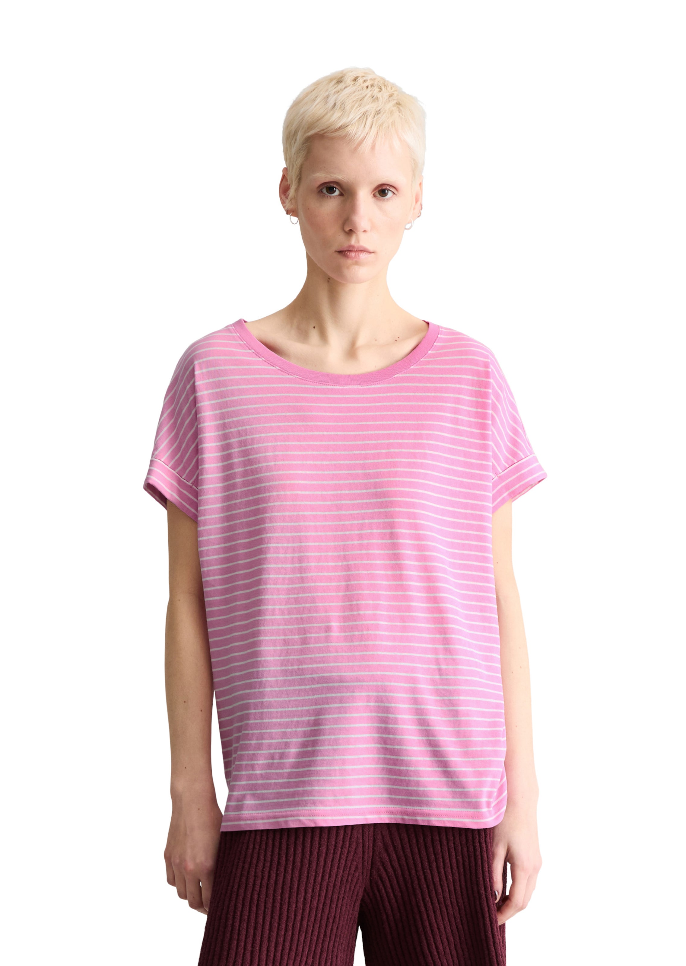 Marc O'Polo DENIM Shirt in Roze: voorkant