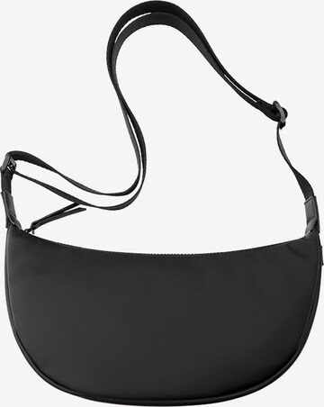 Pull&Bear Crossbody bag in Black: front