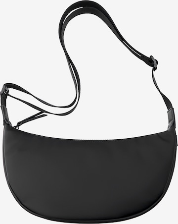 Pull&Bear Crossbody Bag in Black: front