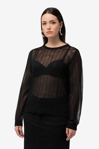 Ulla Popken Pullover in Schwarz: predná strana