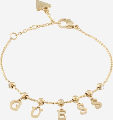 GUESS Bracelet 'CHARM' in Gold: front