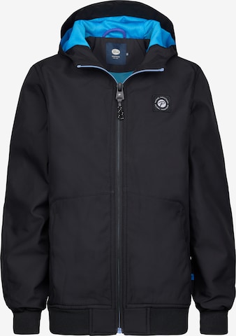 Petrol Industries Tussenjas 'Lemon' in Zwart: voorkant