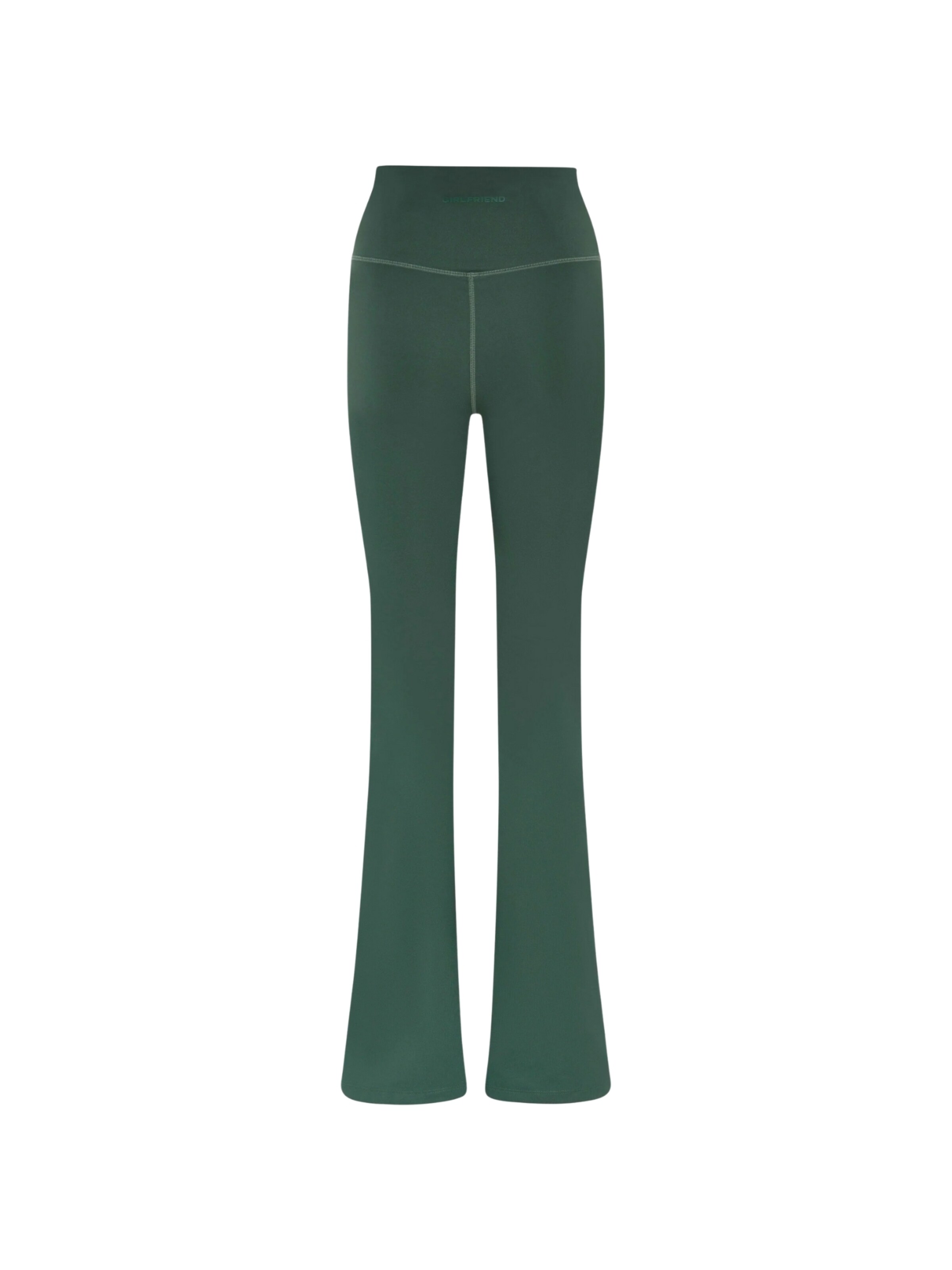 Girlfriend Collective Normální Kalhoty ' Compressive ' – zelená