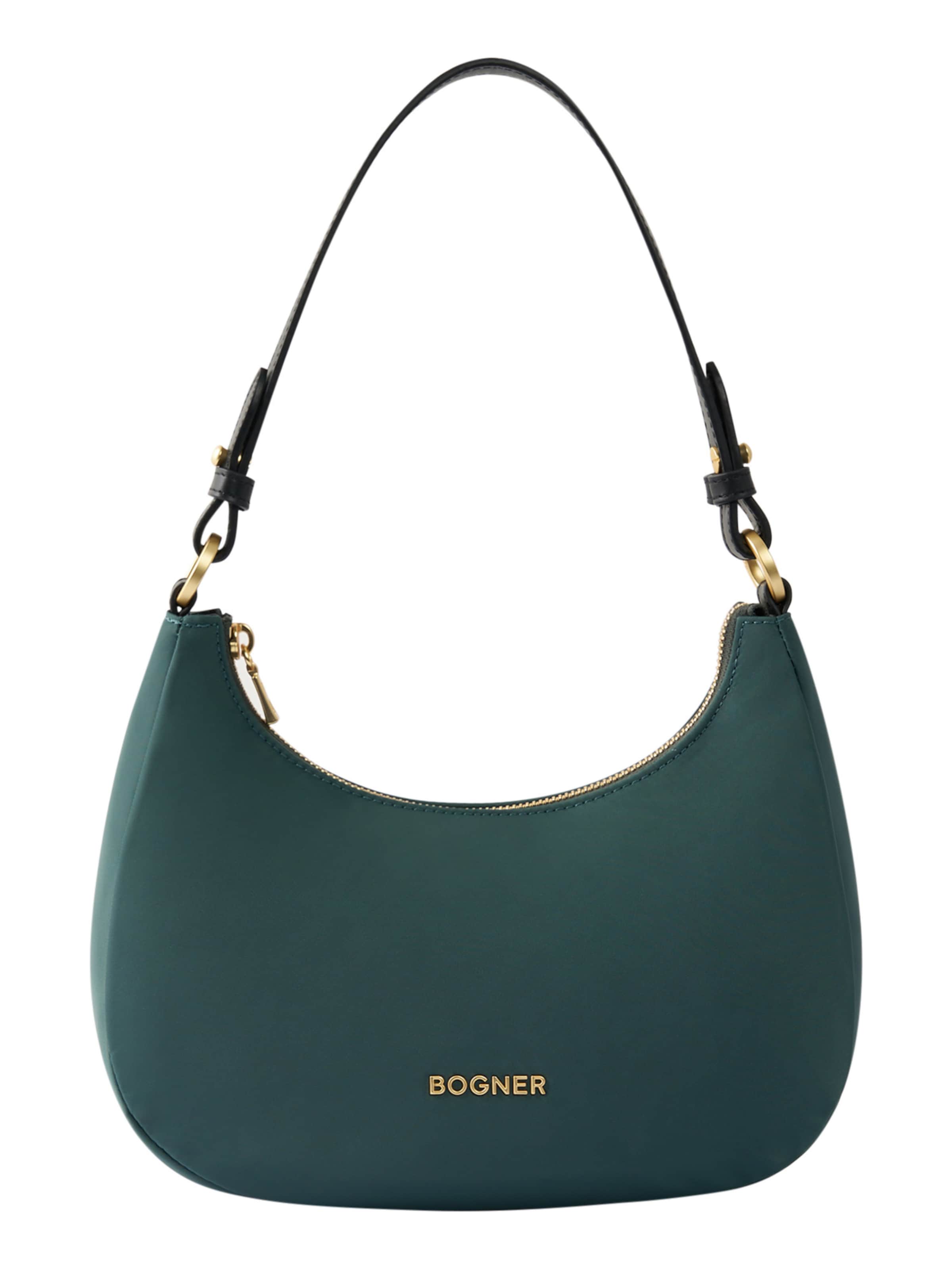 BOGNER - Mala de ombro 'Klosters Neve Melene' em verde: frente