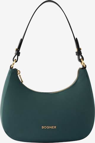 Borsa a spalla 'Klosters Neve Melene' di BOGNER in verde: frontale