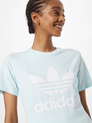 ADIDAS ORIGINALS Shirt 'Adicolor Classics Trefoil' in Blue