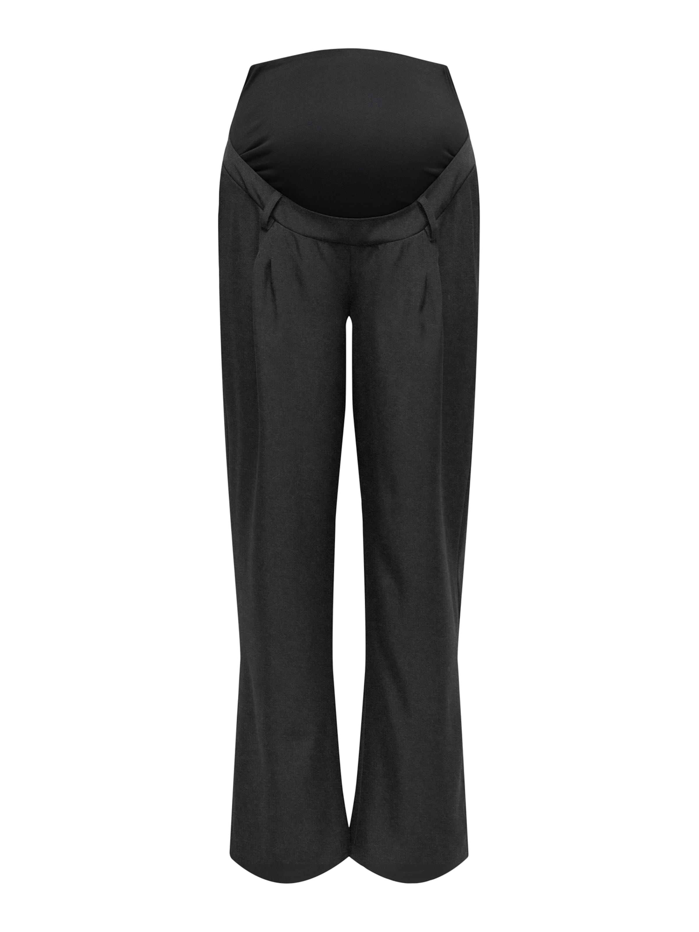 Wide Leg Pantalon à pince 'OLMPleat' Only Maternity en gris