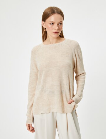 Koton Sweater in Beige: front