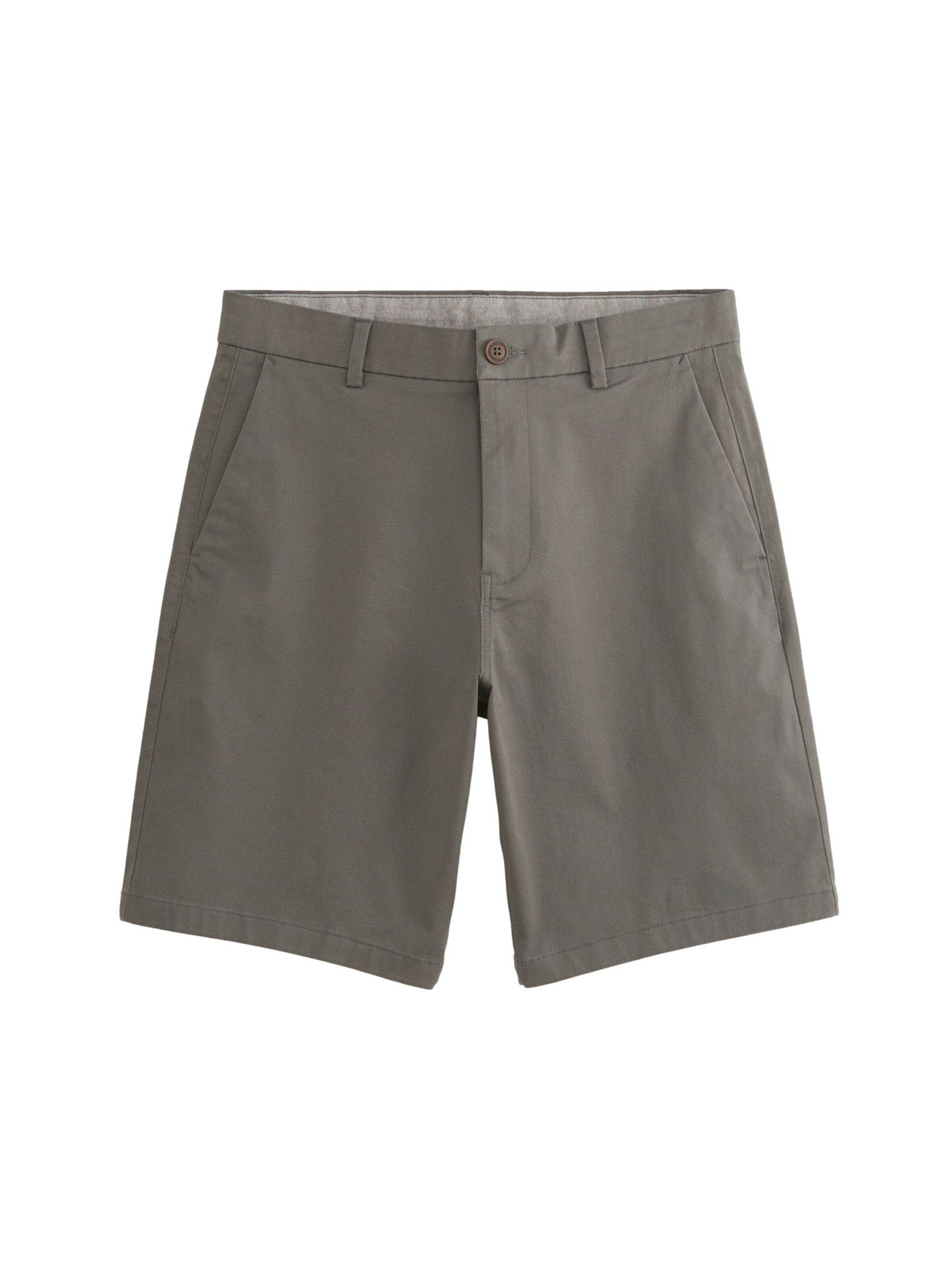 Next Regular Панталон Chino в сиво: отпред