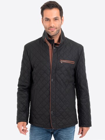LOLUS Between-Season Jacket 'Leno' in Black: front