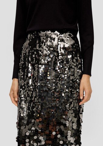 s.Oliver BLACK LABEL Skirt in Black