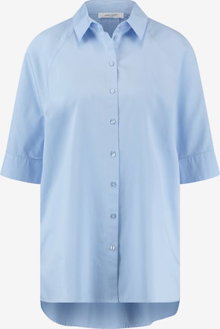 GERRY WEBER Blouse in Blauw: voorkant