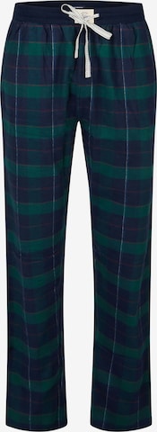 Pantalon de pyjama 'Christmas' Happy Shorts en bleu : devant