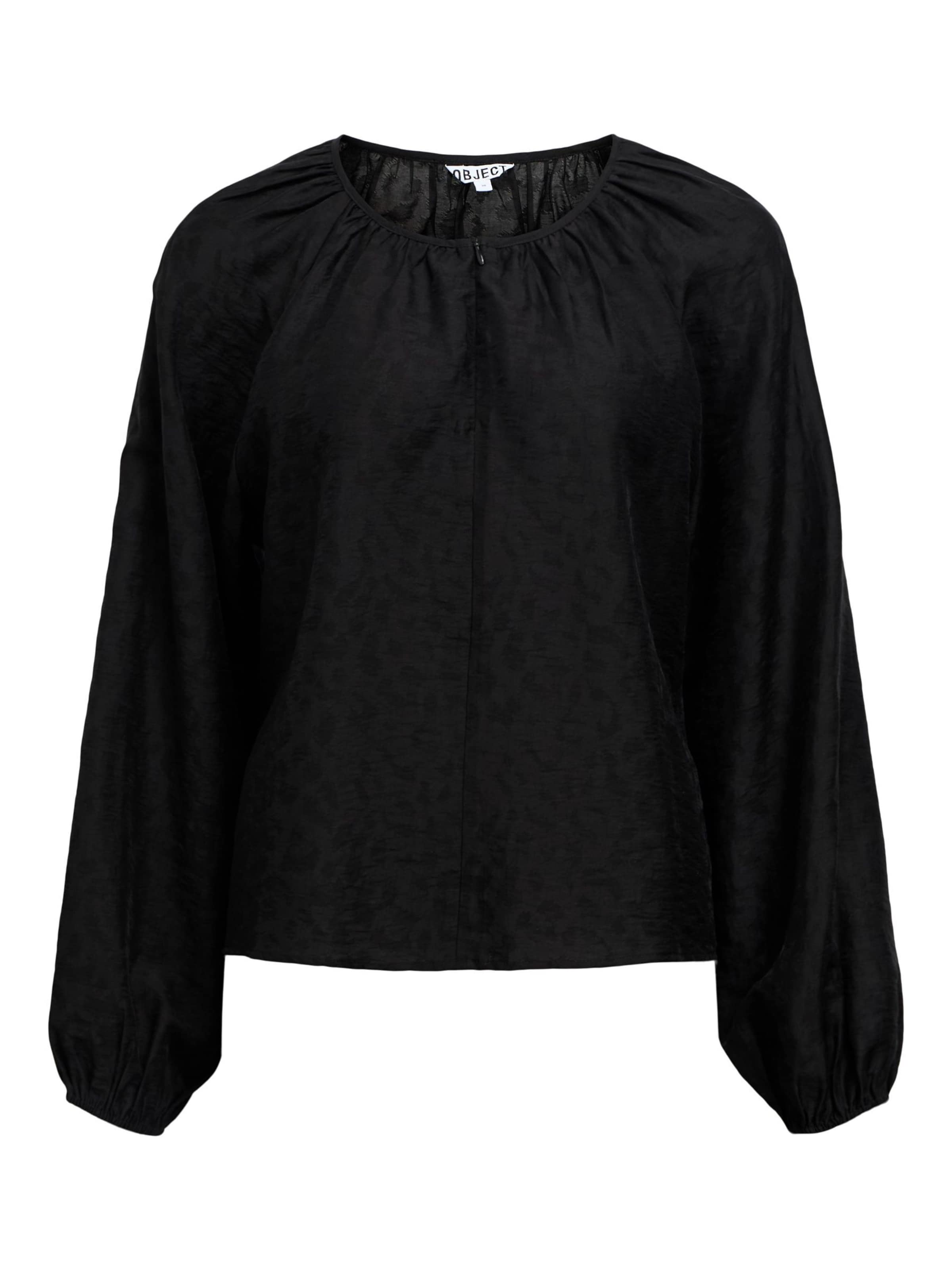 Chemisier OBJECT en noir : devant