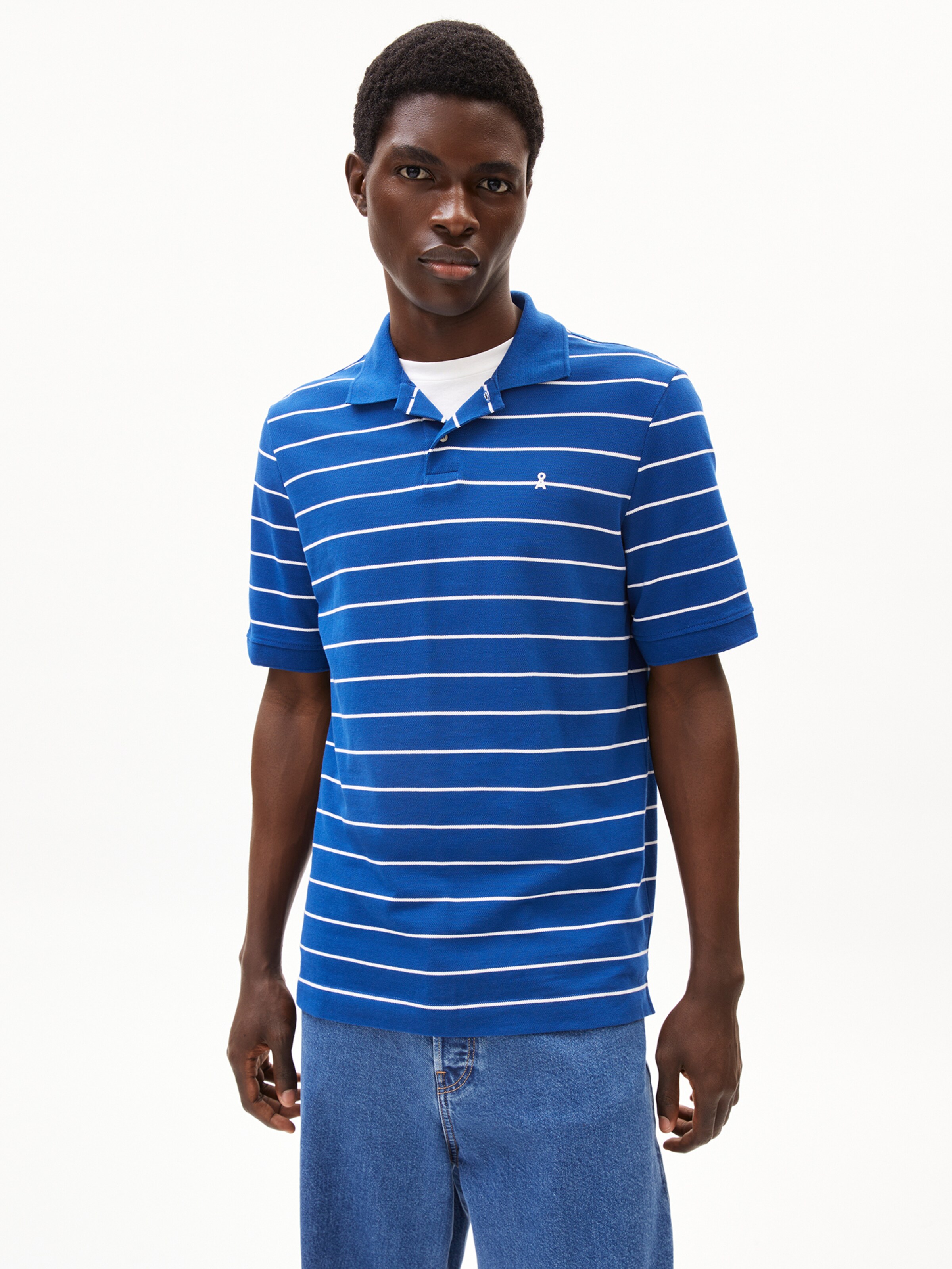 ARMEDANGELS Shirt in Blue: front