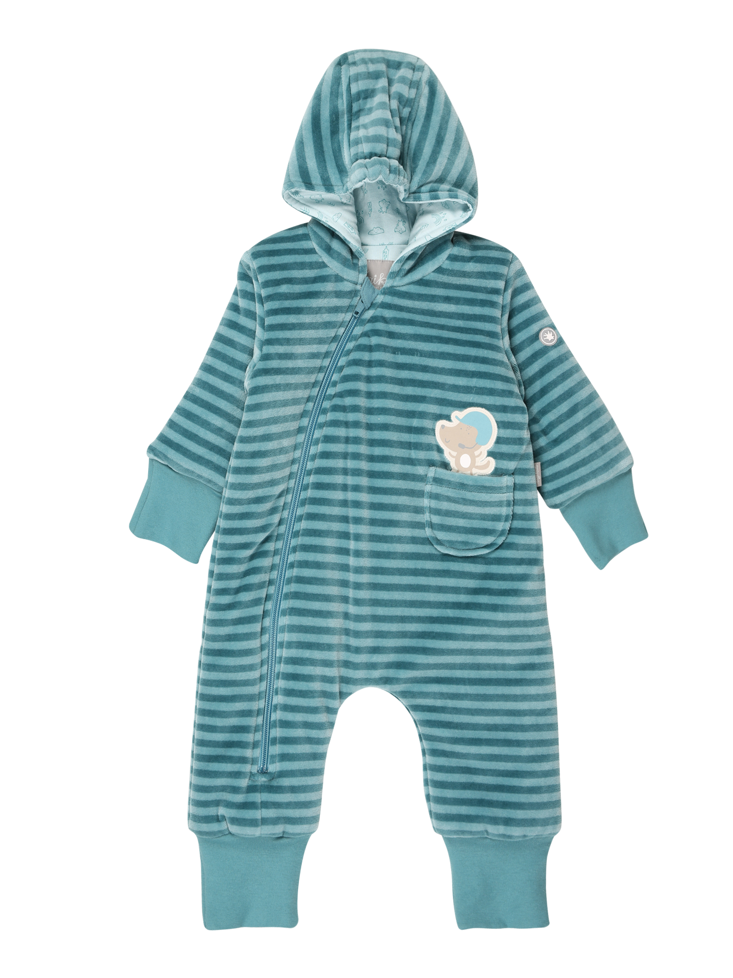 Bambini Abbigliamento SIGIKID Tutina / body per bambino in Blu Pastello 