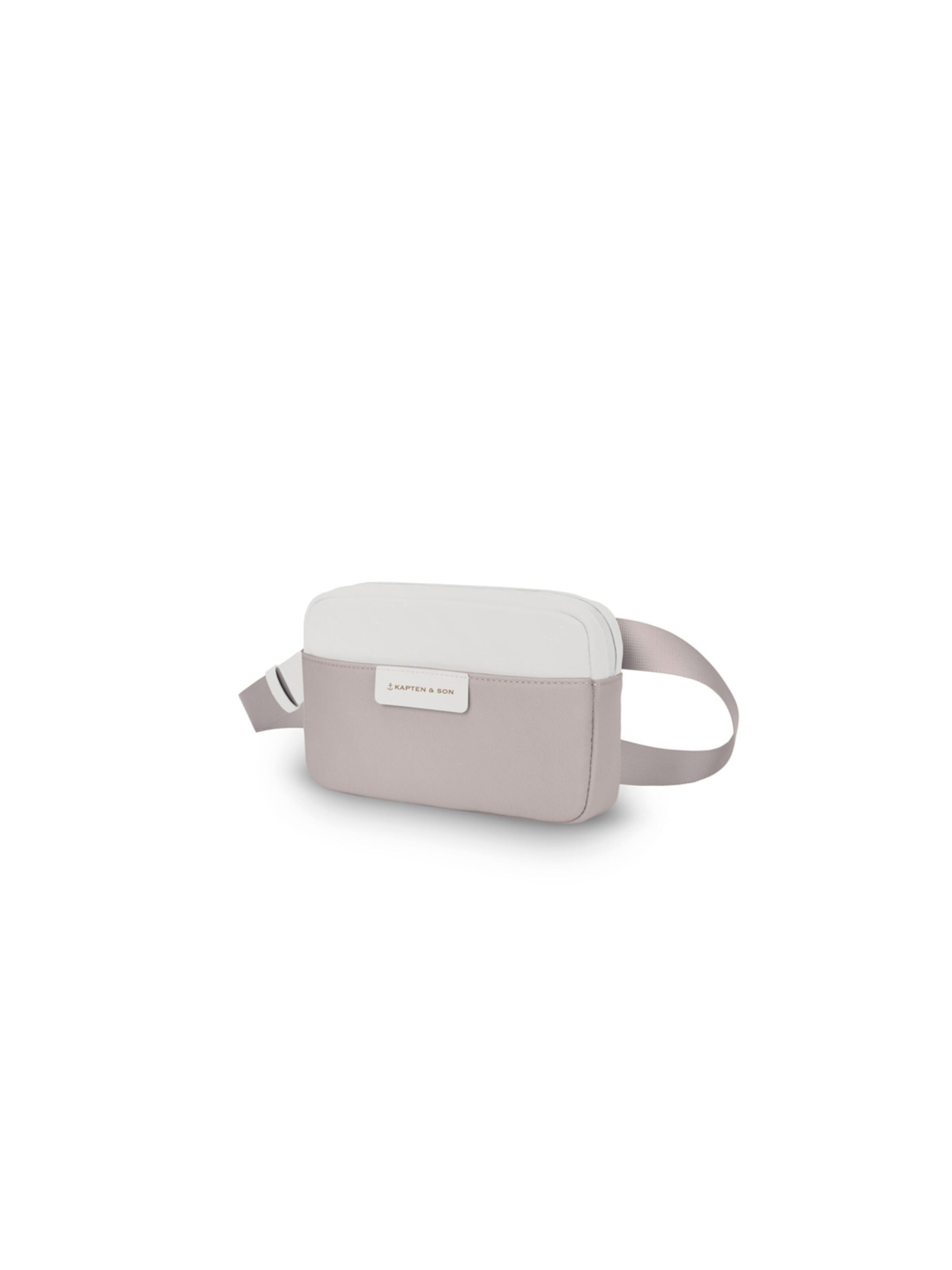 Kapten & Son - Mala de ombro 'Bergen Crossbody' em cinzento