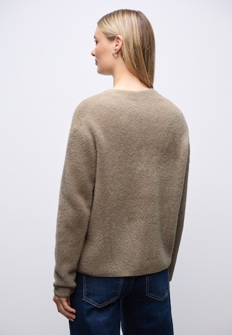 STREET ONE Knit Cardigan in Beige