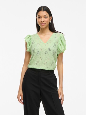 VILA Blouse 'VIKarla' in Groen: voorkant
