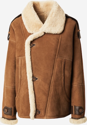 MEOTINE Between-season jacket 'ZOE' in Brown: front