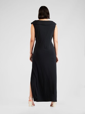 Lauren Ralph Lauren Plus Βραδινό φόρεμα 'LEONIDAS' σε μαύρο