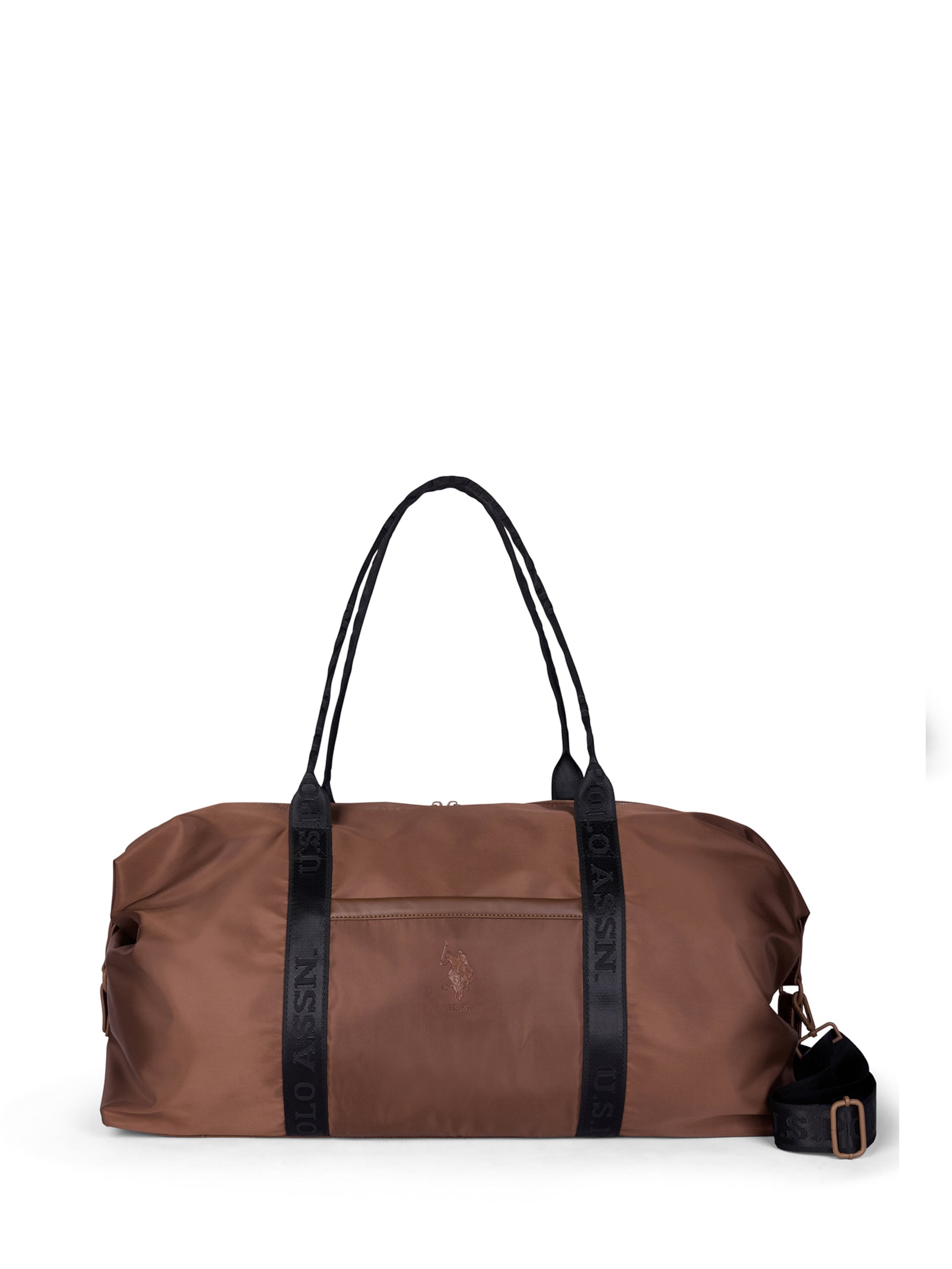 Borsa weekend di U.S. POLO ASSN. in nero: frontale