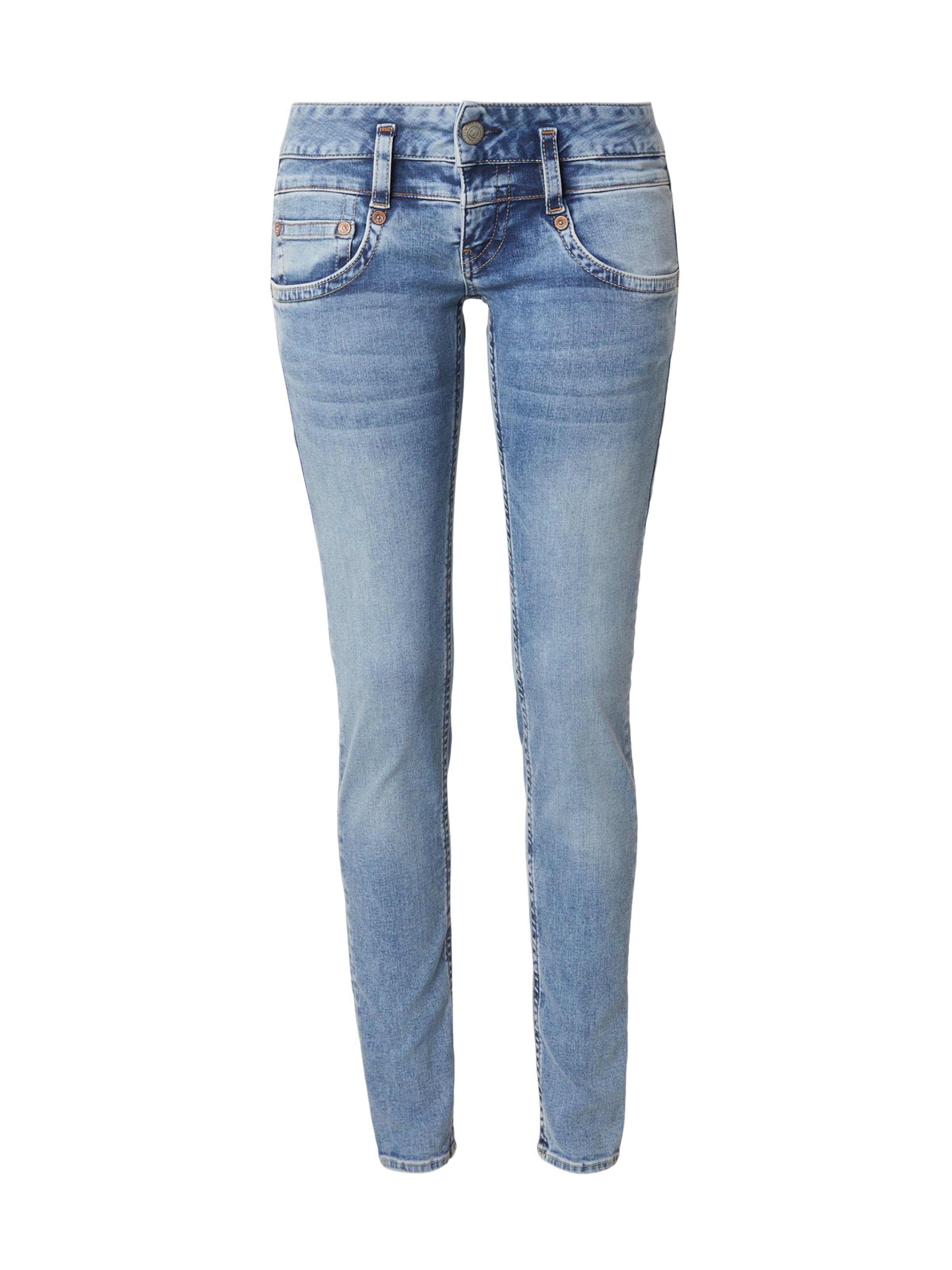 Herrlicher Slim fit Jeans 'Pitch' in Blue: front