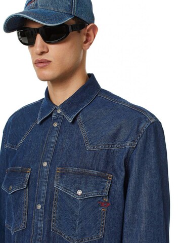 Regular fit Camicia di DIESEL in blu