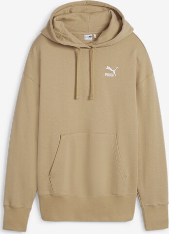 Sweat de sport PUMA en beige : devant