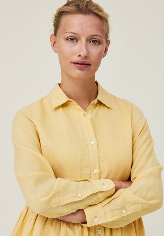 Lexington Shirt Dress 'Andrea' in Yellow