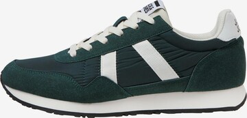 JACK & JONES Platform trainers 'Hawker' in Green: front