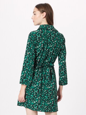 Robe-chemise Mela London en vert